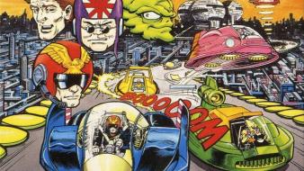 Artwork captain falcon super races samurai goro wallpaper