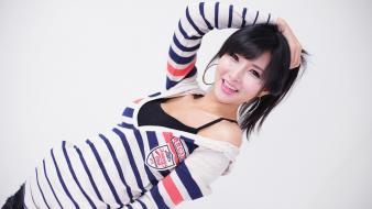 Asians korean black hair cha sun hwa wallpaper