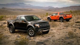 Cars desert ford f150 svt raptor pickup trucks wallpaper