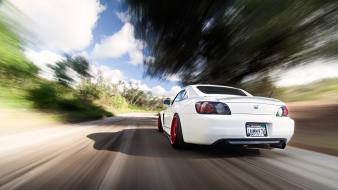 Cars roads honda s2000 white stance wallpaper