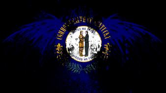 Eagles hawk flags usa kentucky state wallpaper