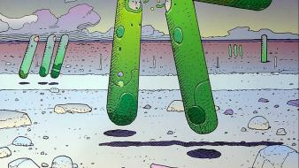 Fiction artwork traditional art moebius french artist wallpaper