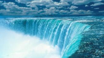 Landscapes nature canada niagara falls waterfalls wallpaper