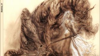 Luis royo sketches dreams digital art wallpaper