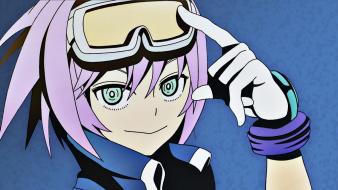 Redline tailenders blue eyes gloves wallpaper