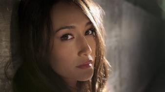 Women actress maggie q wallpaper