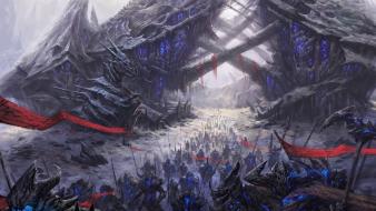 Army fantasy art artwork wallpaper