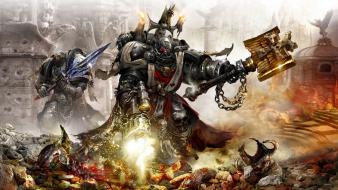 Artwork black templar space marine wallpaper