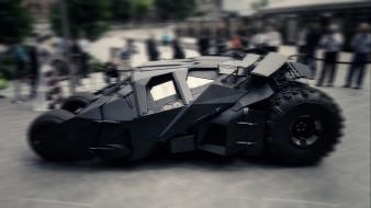 Batmobile batman the dark knight tumbler wallpaper