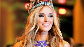 Blondes women queen ksenia sukhinova wallpaper