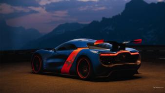 Cars concept alpine (cars) renault racing a110-50 wallpaper