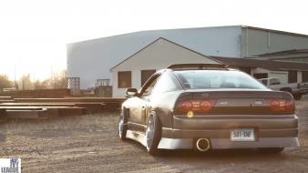 Cars nissan 180sx silver jdm taillights wallpaper