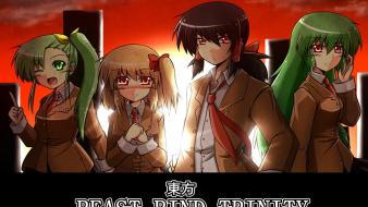 Hakurei reimu flandre scarlet kazami yuuka daiyousei wallpaper