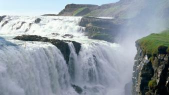 Landscapes nature waterfalls wallpaper
