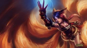 League of legends foxfire ahri wallpaper