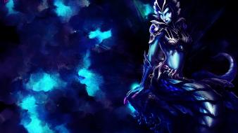League of legends mermaids scales glowing cassiopeia wallpaper