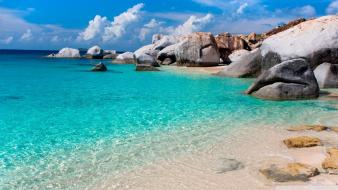 Nature beach summer rocks fuerteventura wallpaper