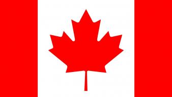 Red flags canadian flag canada wallpaper
