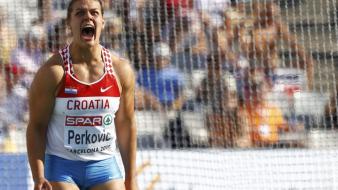 Screaming croatia discus sandra perkovic wallpaper