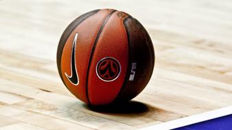 Sports balls europe basketball nike parquet wallpaper