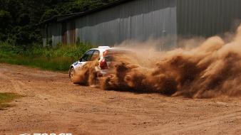 Toyota corolla wrc rally car wallpaper