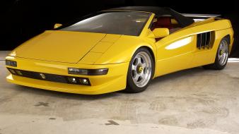 Yellow cars vehicles cizeta-moroder v16t cizeta automobili wallpaper