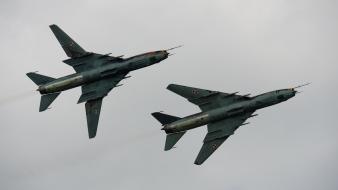 Aircraft poland sukhoi su-22 wallpaper