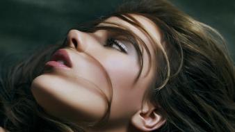 Brunettes women kate beckinsale celebrity faces wallpaper