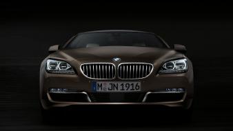 Dark front bmw 6 series gran coupe wallpaper