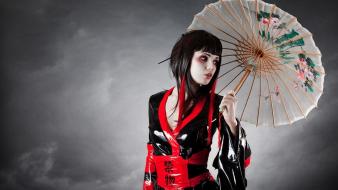 Girl portraits japanese characters top model girls wallpaper