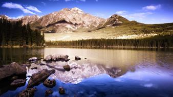 Landscapes nature lakes wallpaper