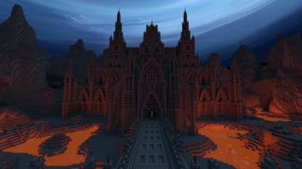 Minecraft netherworld wallpaper