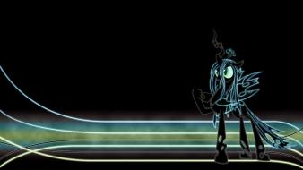 My little pony glow queen chrysalis wallpaper