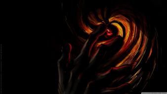 Naruto: shippuden sharingan masks tobi uchiha madara wallpaper