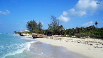 Nature beach sand varadero sea wallpaper