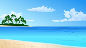 Ocean vector wallpaper