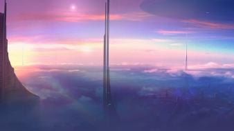 Real scenic digital art concept speed painting wallpaper
