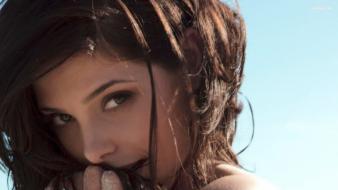 Women models ashley greene wallpaper