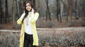 Women models asians korean choi yu jung wallpaper