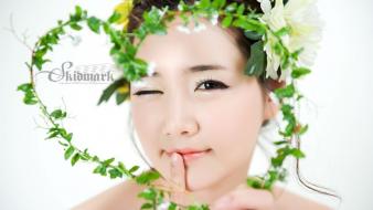 Women models asians korean han ga eun wallpaper