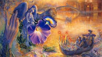 Fantasy paintings art dreams josephine wall mystical wallpaper