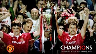 Ferguson manchester united football teams 1993 legend wallpaper