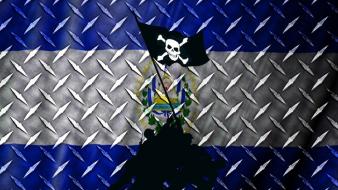Hackers banner bandera salvador, america, hacer sorcerermanu wallpaper