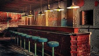 Interior bars wallpaper