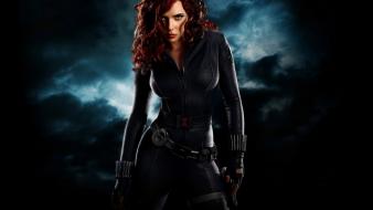 Redheads natasha romanoff iron man 2 actress wallpaper