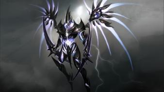 Wings flying fantasy art artwork wallpaper