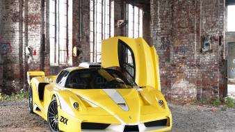 Yellow cars wallpaper