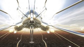Abstract artwork undefined fantastic object wallpaper