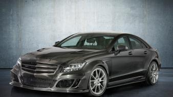 Carbon fiber static mansory mercedes benz cls wallpaper