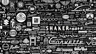Cars quotes brands logos wallpaper
